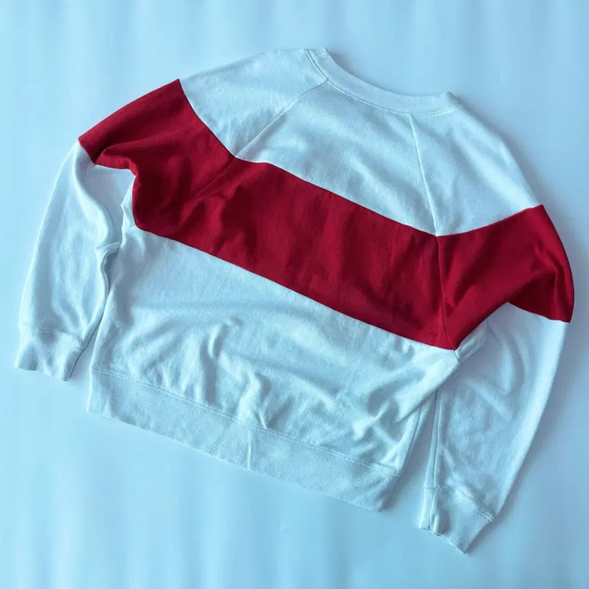 [BUNJANG] GAP Arch Logo Color Block Sweatshirt / GAP 아치 로고 배색 스웨트셔츠