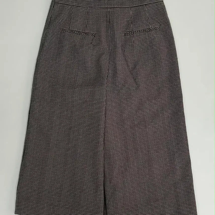 [BUNJANG] System Houndstooth Check Wrap Skirt / [64-94] 시스템 한섬 하운드투스 체크 랩 스커트