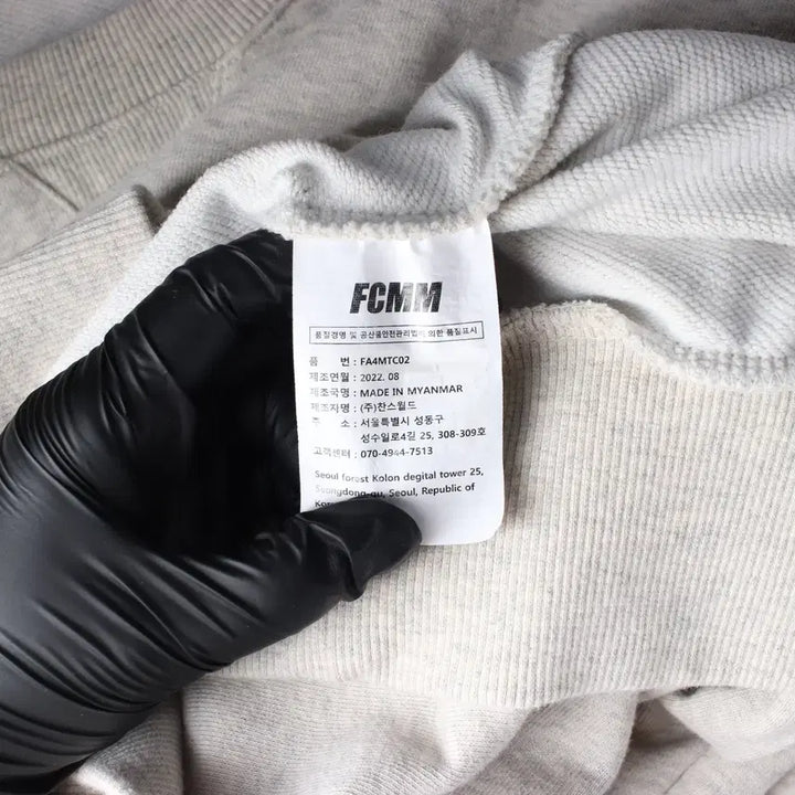 [BUNJANG] FCMM 22FW Crew Neck Sweatshirt / 에프씨엠엠 FCMM 22FW 크루넥 맨투맨