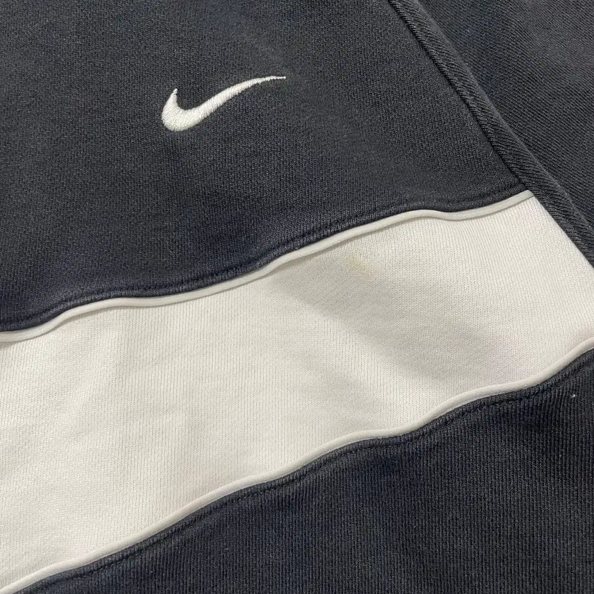 [BUNJANG] Nike Big Swoosh Anorak Half-Zip Hoodie / 빈티지9. 나이키 빅스우시 아노락 반집업 후드티 후디