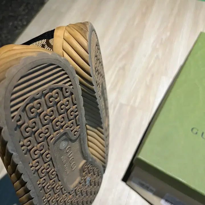 [BUNJANG] Gucci Sneakers Canvas Shoes / 구찌 스니커즈 7사이즈