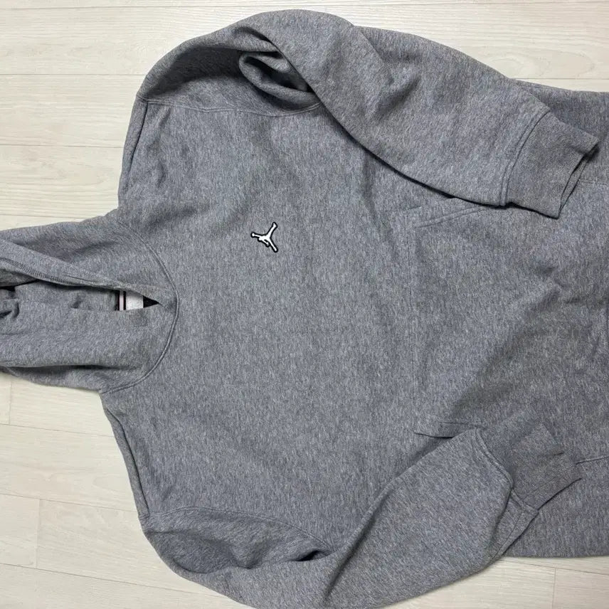 [BUNJANG] Nike Jordan Gray Hoodie / 나이키 조던 회색 후드티 그레이