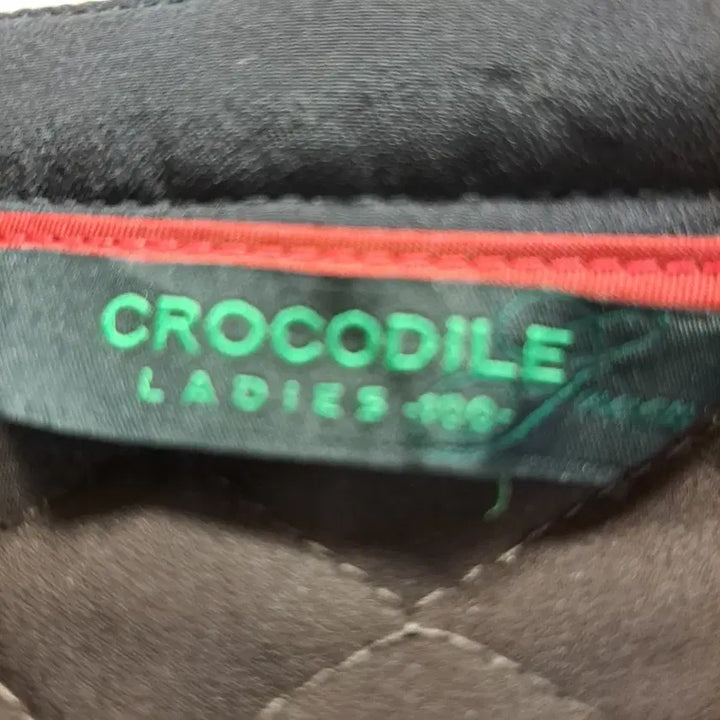 [BUNJANG] Crocodile Brown Quilted Jacket (Size 100) / 크로커다일 브라운 퀼팅 자켓사이즈100