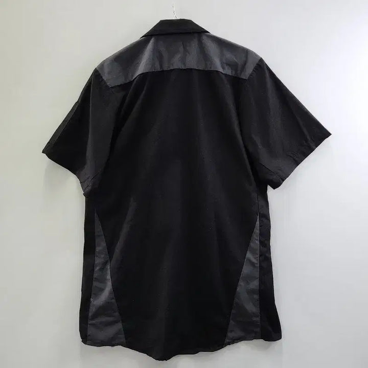 [BUNJANG] Vintage Old School Patchwork Bowling Shirt / 빈티지 올드스쿨 캐주얼 패치워크 볼링셔츠