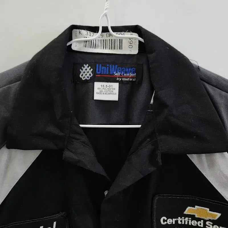 [BUNJANG] Vintage Old School Patchwork Bowling Shirt / 빈티지 올드스쿨 캐주얼 패치워크 볼링셔츠