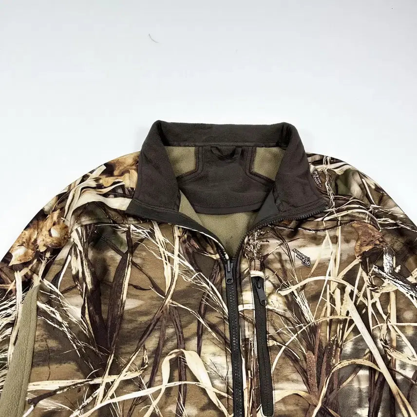 [BUNJANG] VTG Realtree Pattern Fleece Jacket (L) / VTG 빈티지 리얼트리 패턴 후리스 자켓 (L)