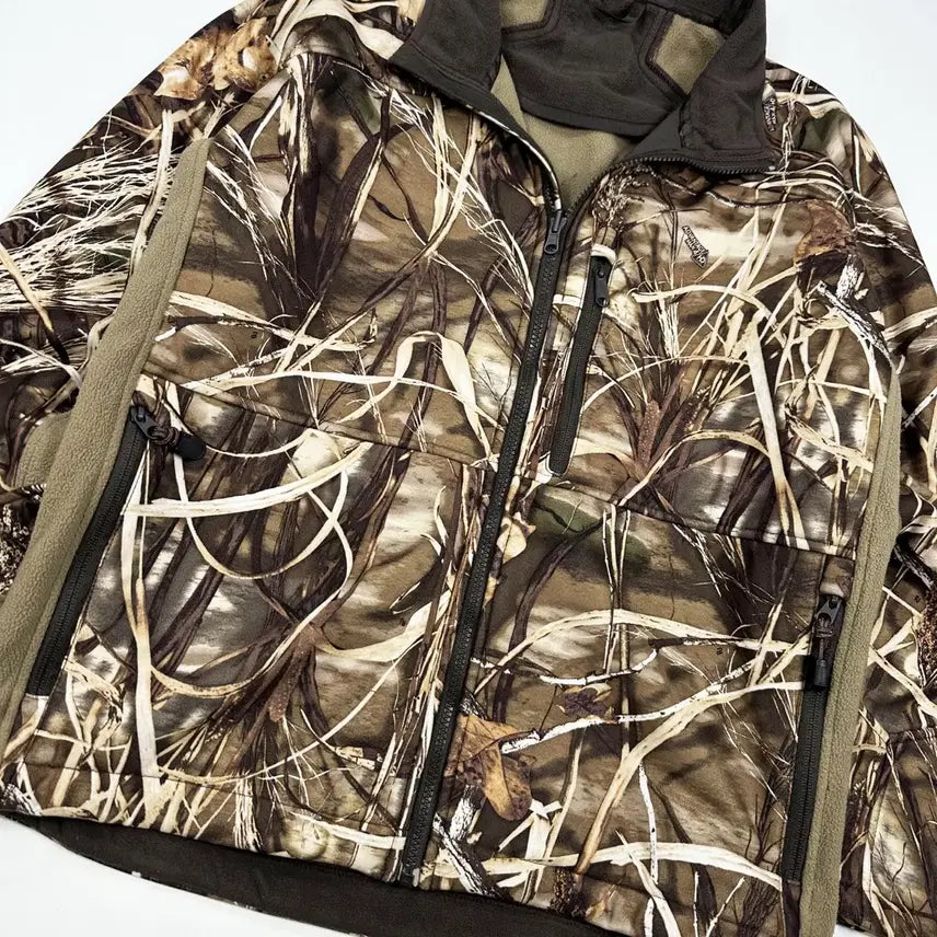 [BUNJANG] VTG Realtree Pattern Fleece Jacket (L) / VTG 빈티지 리얼트리 패턴 후리스 자켓 (L)
