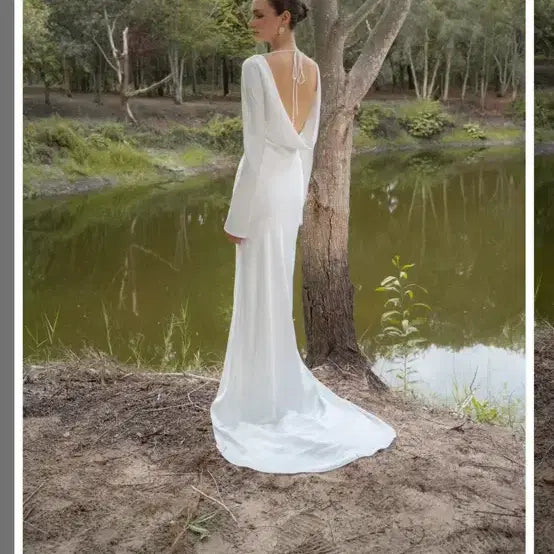 [BUNJANG] Kiseleen Open Back Dress / 키세린 드레스