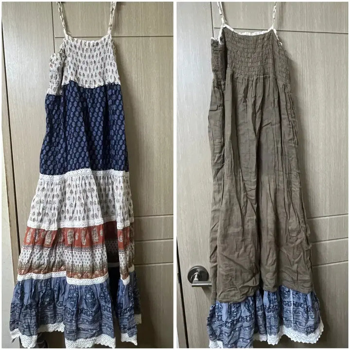 [BUNJANG] Vintage Mori Girl Reversible Dress / 리버시블 가능한 빈티지 모리걸 원피스 팔아요!