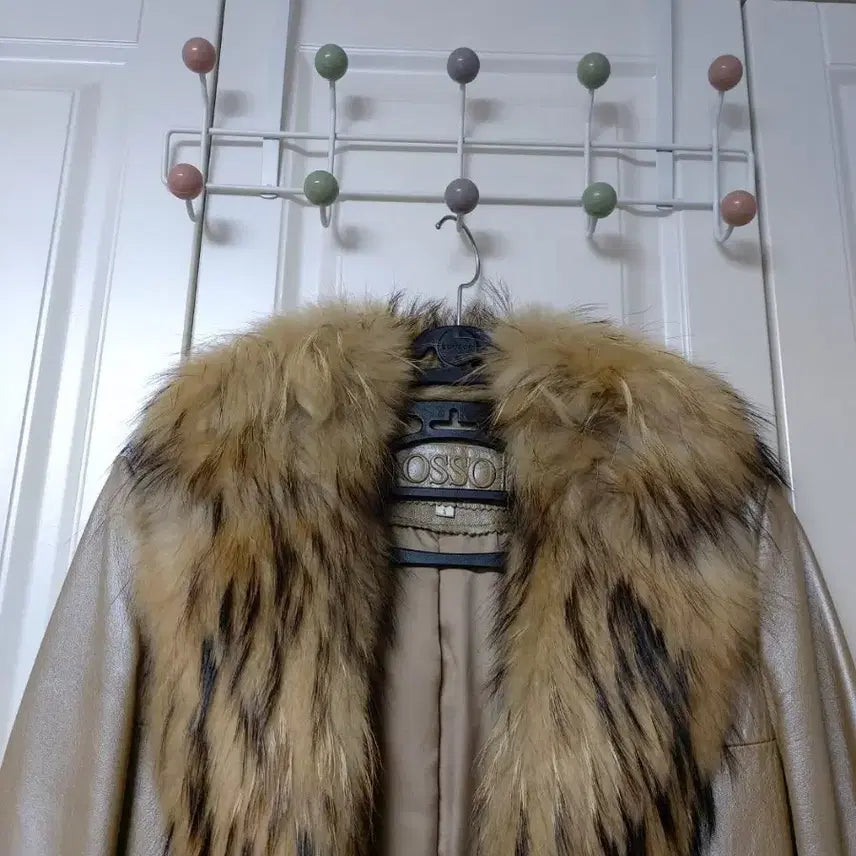 [BUNJANG] Generic Lambskin Leather Long Jacket 55 / 양가죽램스킨롱자켓 반코트55