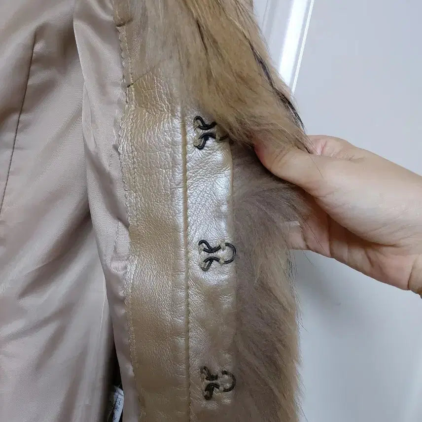 [BUNJANG] Generic Lambskin Leather Long Jacket 55 / 양가죽램스킨롱자켓 반코트55