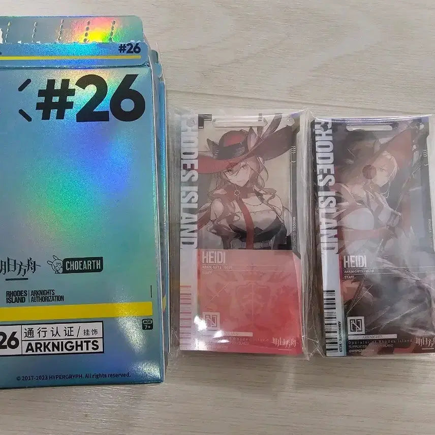 [BUNJANG] Arknights Heidi 1,2 Stage Pass Set / 명일방주 하이디 1,2정 통행증 세트