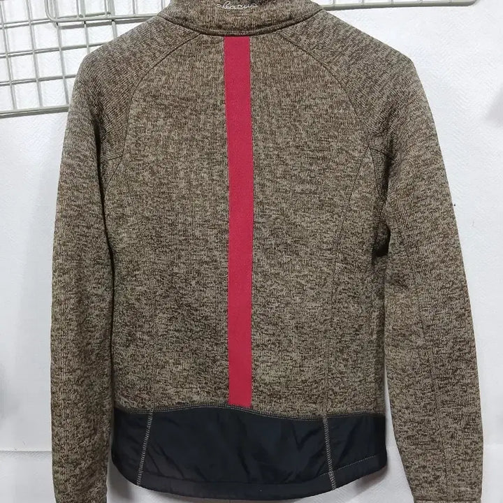 [BUNJANG] Abacus Brown Knit Zip-up Jacket (S) / abacus 아바쿠스 브라운 니트 집업 자켓S