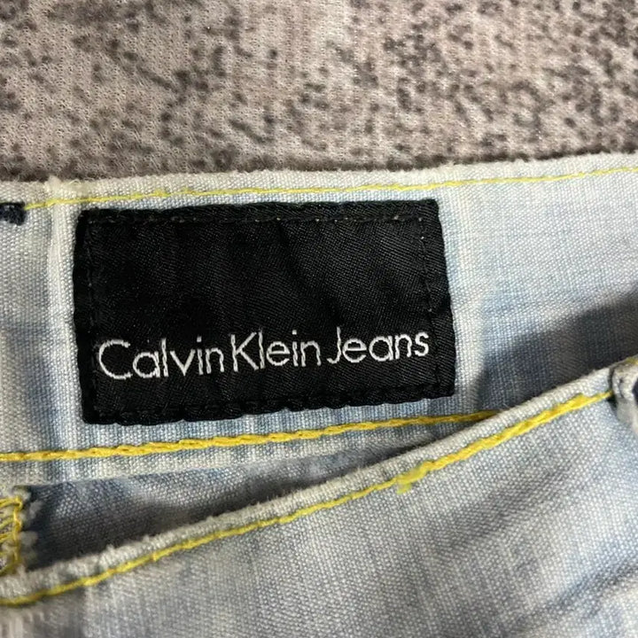 [BUNJANG] CK Wide Denim Jeans / 90s Ck 와이드 데님