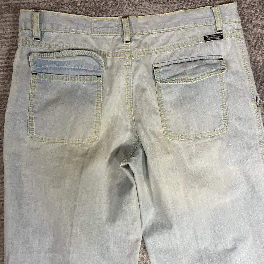 [BUNJANG] CK Wide Denim Jeans / 90s Ck 와이드 데님