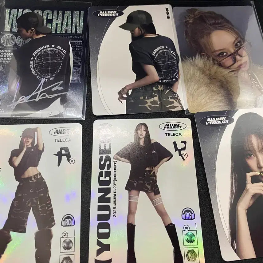 [BUNJANG] TELECA Annie Photocard (Limited) / TELECA 올데이 프로젝트 포토카드 리미티드