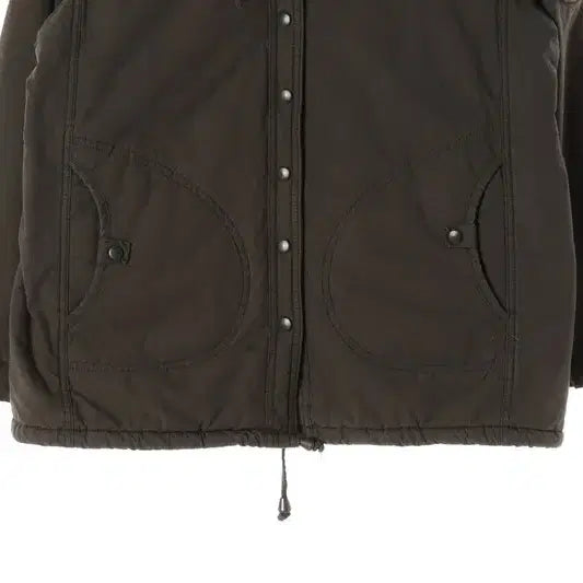 [BUNJANG] Vintage Check Lined Hooded Work Jacket / 빈티지 체크 라이닝 후드 워크 자켓