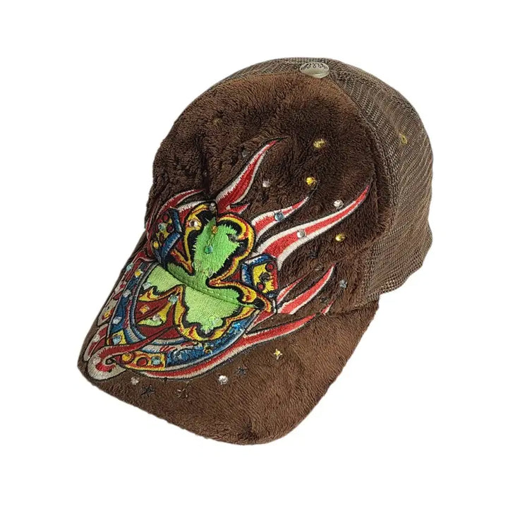 [BUNJANG] Christian Audigier Clover Mesh Cap / Christian Audigier)크리스찬 오디저 벨루아 클로버 메쉬캡