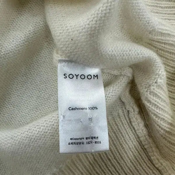 [BUNJANG] Sooyoum Cashmere 100% Turtleneck Knit Sweater / 소윰 캐시미어 100% 목폴라 니트