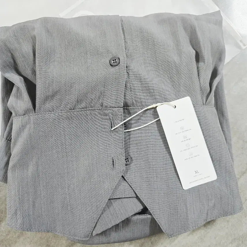 [BUNJANG] Basic Women's Short Shirt / 여성 베이직 셔츠 숏 심플 캐주얼