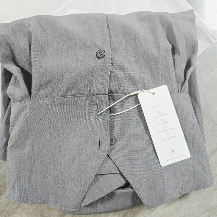 [BUNJANG] Basic Women's Short Shirt / 여성 베이직 셔츠 숏 심플 캐주얼