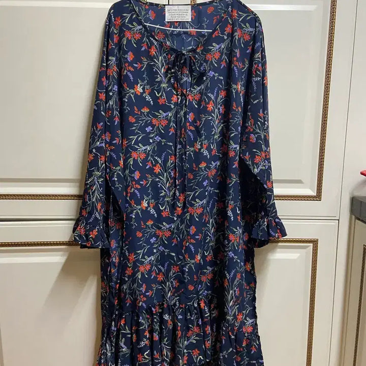 [BUNJANG] Stylenanda Floral Long Dress / 스타일난다 플라워 롱 원피스