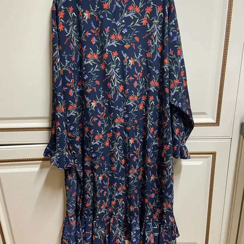 [BUNJANG] Stylenanda Floral Long Dress / 스타일난다 플라워 롱 원피스