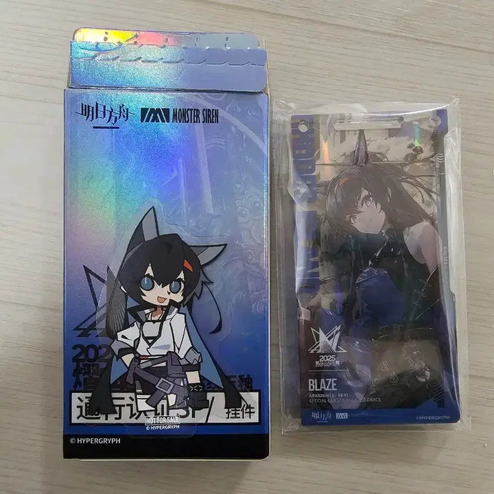 [SOLD OUT] 명일방주 2025 음악회 블레이즈 통행증+ 스티커 세트