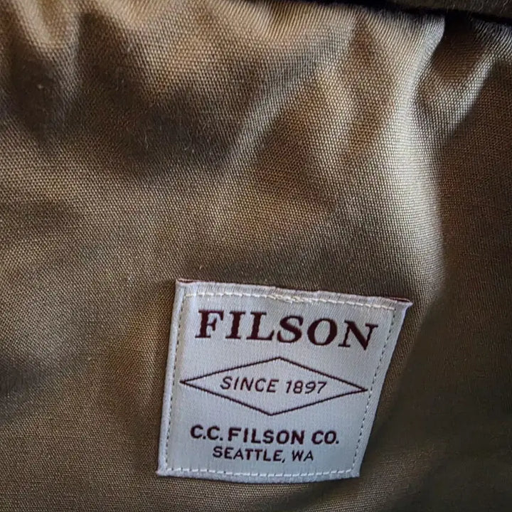 [BUNJANG] Filson Lightweight Waxed Cotton Canvas Field Bag / Filson 필슨 경량화 왁스드 코튼 켄버스 필드백 가방