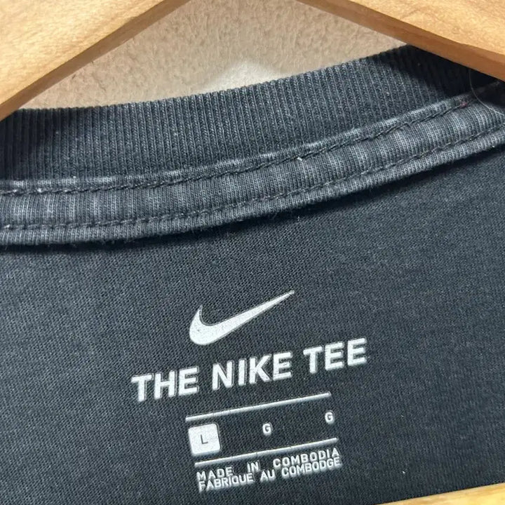 [BUNJANG] Nike JUST DO IT Black T-Shirt (L) / 나이키 JUST DO IT 블랙 반팔 티셔츠 L