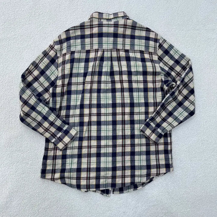[BUNJANG] 100 Loose Fit Wool Shirt / 100 리 루즈핏 모직 셔츠 남방 0303M