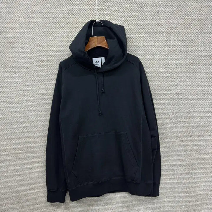 [BUNJANG] Adidas Casual Plain Hoodie M / 아디다스 캐주얼 무지 후드티 M A07164