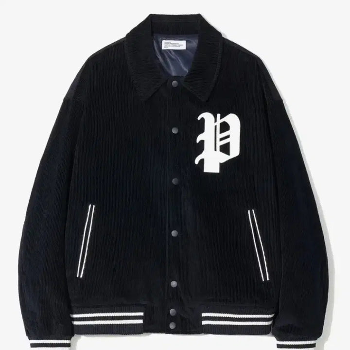 [BUNJANG] Partimento Corduroy Varsity Jacket (Navy, M) / 무신사 파르티멘토 코듀로이 바시티 자켓 네이비 m사이즈