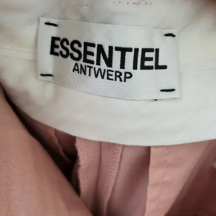 [BUNJANG] Essential Antwerp Pink Wide Pants / 에센셜 앤트워프 핑크 와이드 팬츠