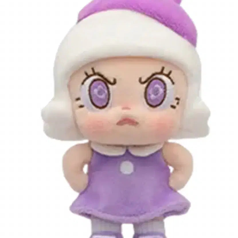 [BUNJANG] POP MART Angry Molly Purple Keyring / [당일발송/미개봉] 팝마트 앵그리몰리 키링 - 퍼플 보라