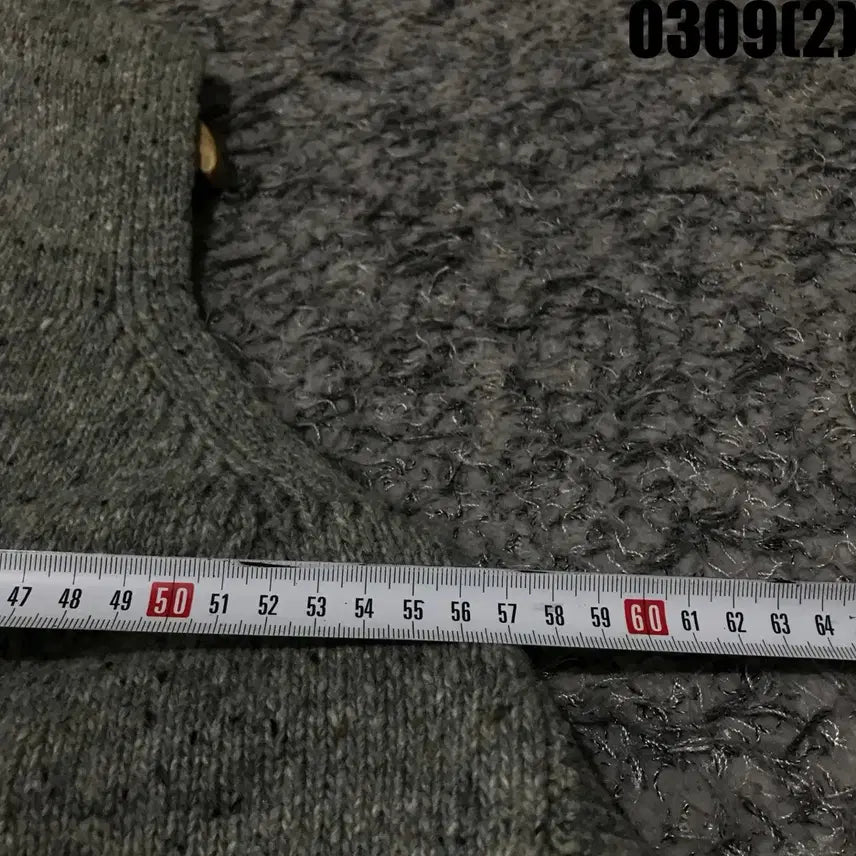 [SOLD OUT] 르 자르뎅 니트 조끼 그레이 L