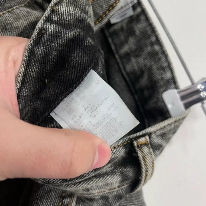 [BUNJANG] Critic Washed Cotton Double Knee Carpenter Denim Pants / 크리틱 워시드 코튼 더블니 카펜터 데님팬츠