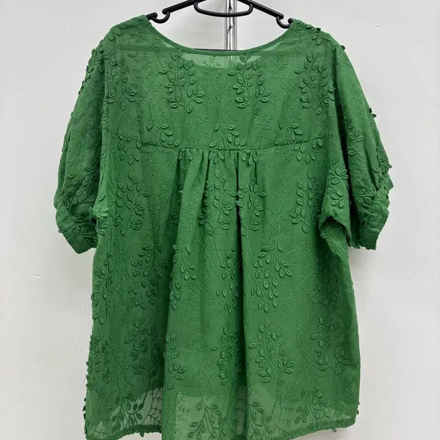 [BUNJANG] Noa-ge Vintage Bohemian Embroidered Blouse / 일본빈티지 히피 보헤미안 에스닉 반팔 블라우스
