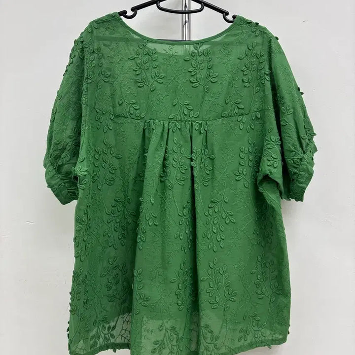 [BUNJANG] Noa-ge Vintage Bohemian Embroidered Blouse / 일본빈티지 히피 보헤미안 에스닉 반팔 블라우스