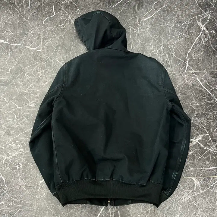 [BUNJANG] Carhartt J131 BLK Duck Active Hooded Work Jacket Black / 칼하트 J131 BLK 덕 액티브 후드 워크 자켓 블랙