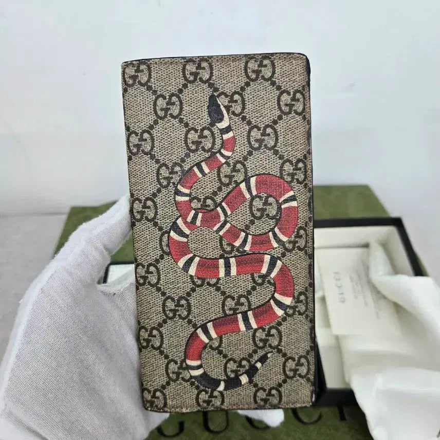 [BUNJANG] Gucci Snake Long Wallet / [정품] 구찌 스네이크 장지갑