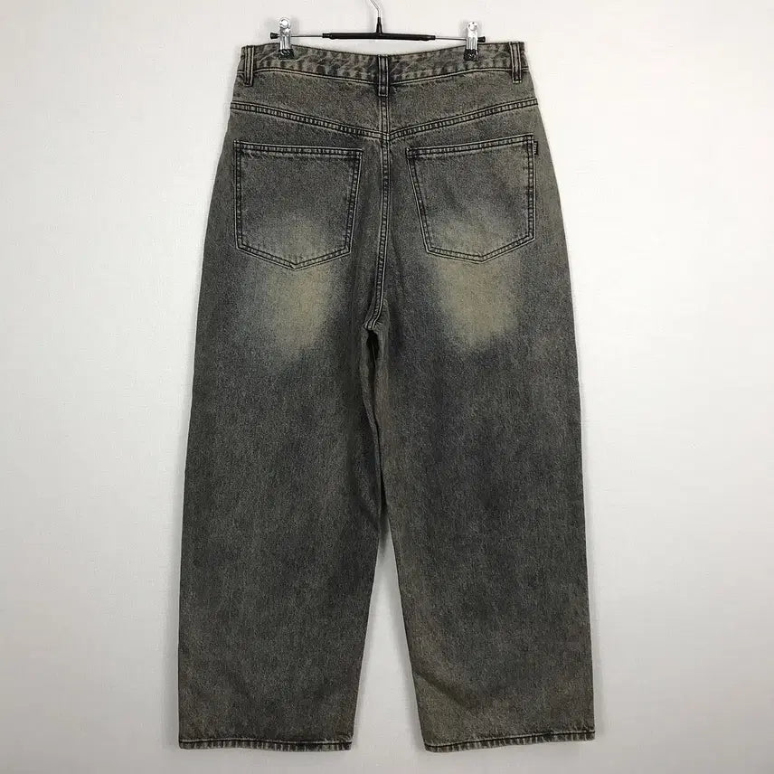 [SOLD OUT] 토피 TOFFEE 더스티 와이드 데님 팬츠 청바지 새상품 남성L