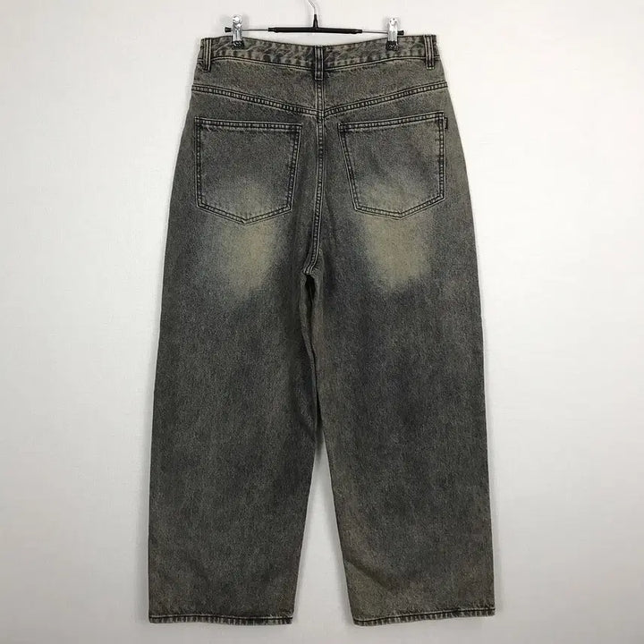[SOLD OUT] 토피 TOFFEE 더스티 와이드 데님 팬츠 청바지 새상품 남성L