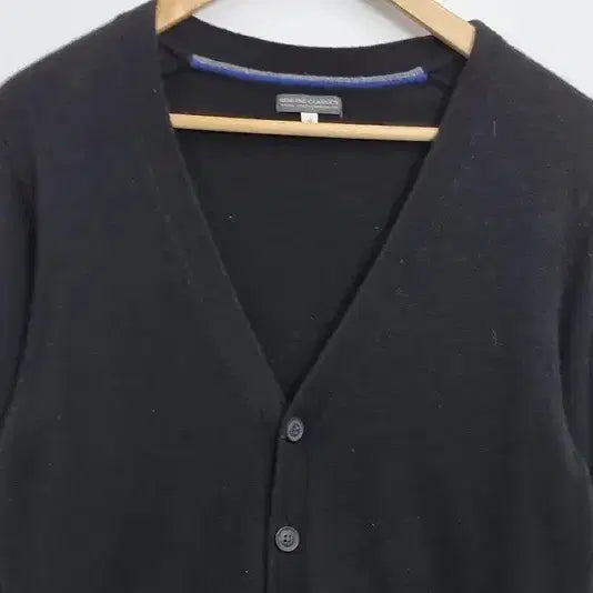 [BUNJANG] TOPVALU Black V-neck Wool Cardigan [M] / TOPVALU 블랙 가디건 [M] 브이넥 블랙 울가디건/ 블랙