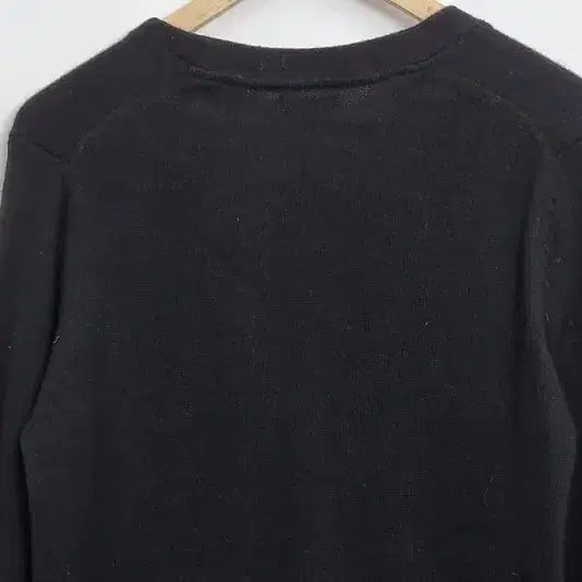 [BUNJANG] TOPVALU Black V-neck Wool Cardigan [M] / TOPVALU 블랙 가디건 [M] 브이넥 블랙 울가디건/ 블랙