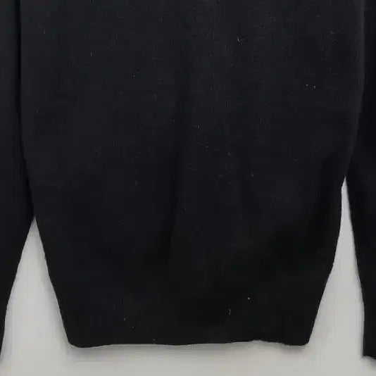 [BUNJANG] TOPVALU Black V-neck Wool Cardigan [M] / TOPVALU 블랙 가디건 [M] 브이넥 블랙 울가디건/ 블랙