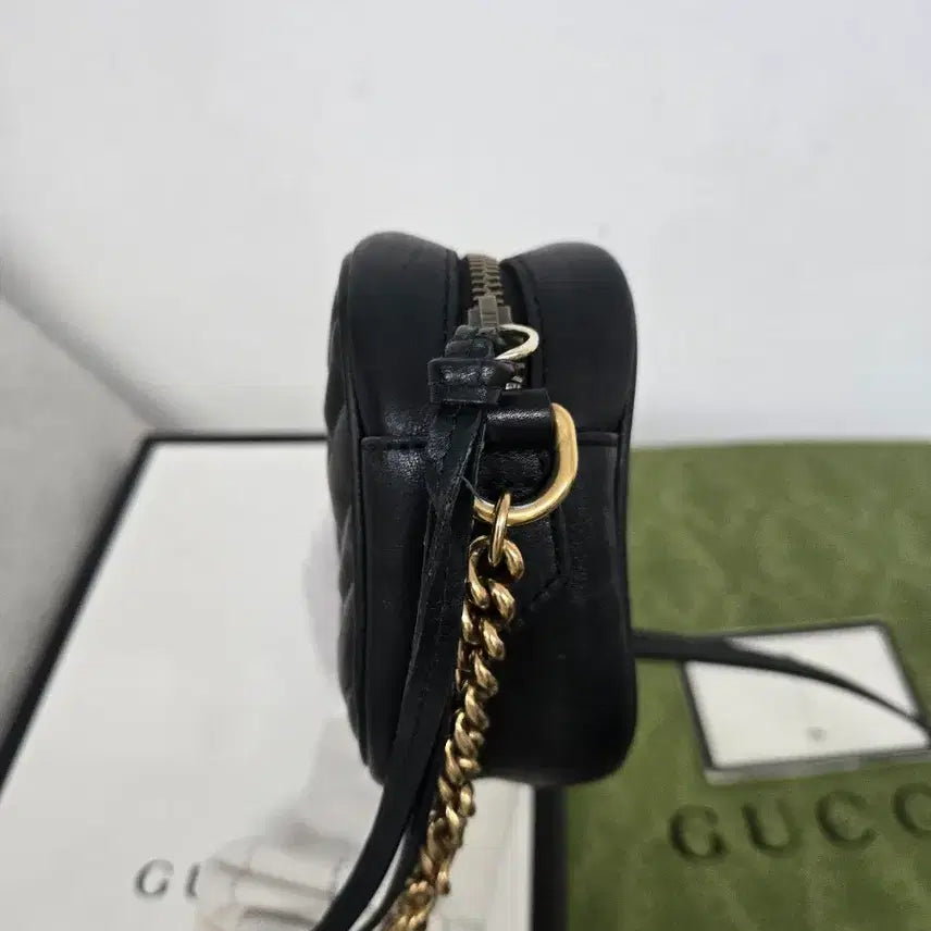 [BUNJANG] Gucci Marmont GG Camera Bag Shoulder Bag / [정품] 구찌 마몬트 GG 카메라백 숄더백