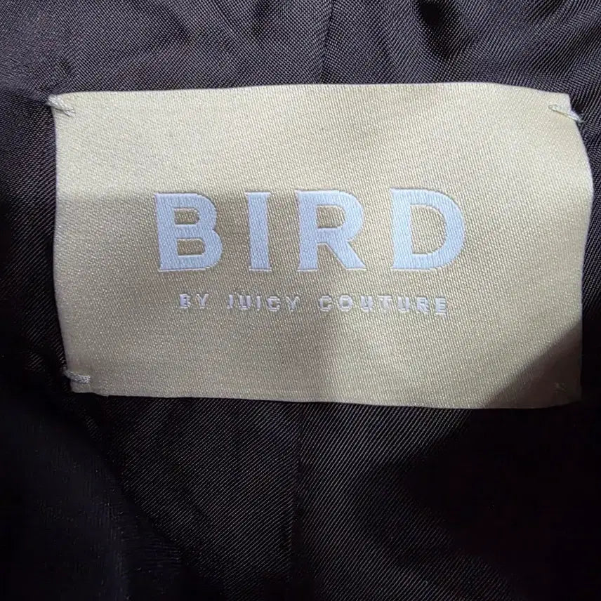 [BUNJANG] Juicy Couture Bird Black Padded Coat / 한섬 BIRD 쥬시꾸뛰르 블랙 여성 패딩 코트. /3