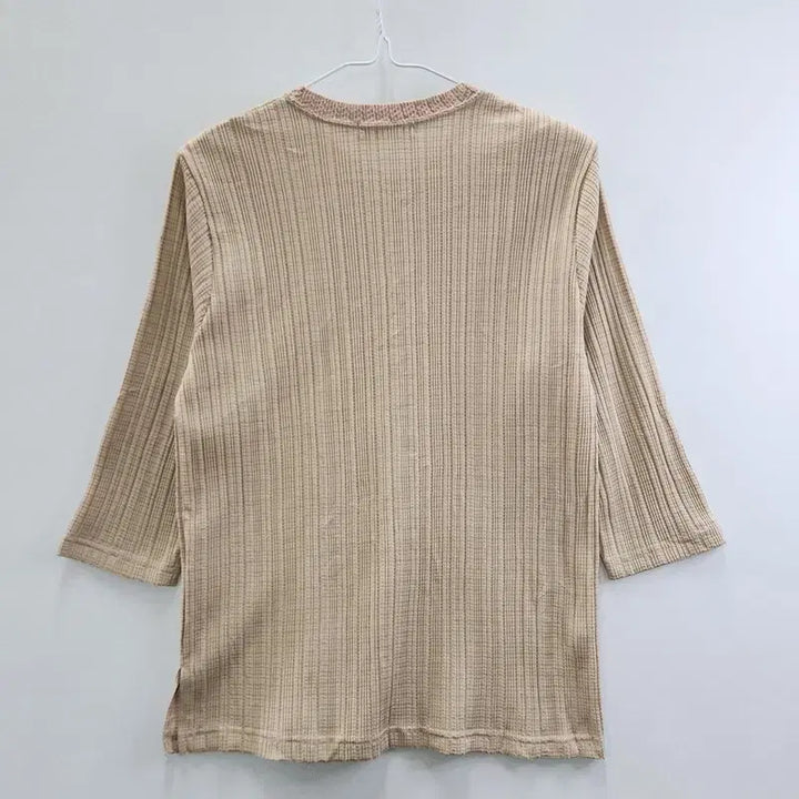 [BUNJANG] Vintage Cottage Stripe Cubic Sleeve Top / 빈티지 모리걸 코티지 입체스트라이프 큐빅 슬리브