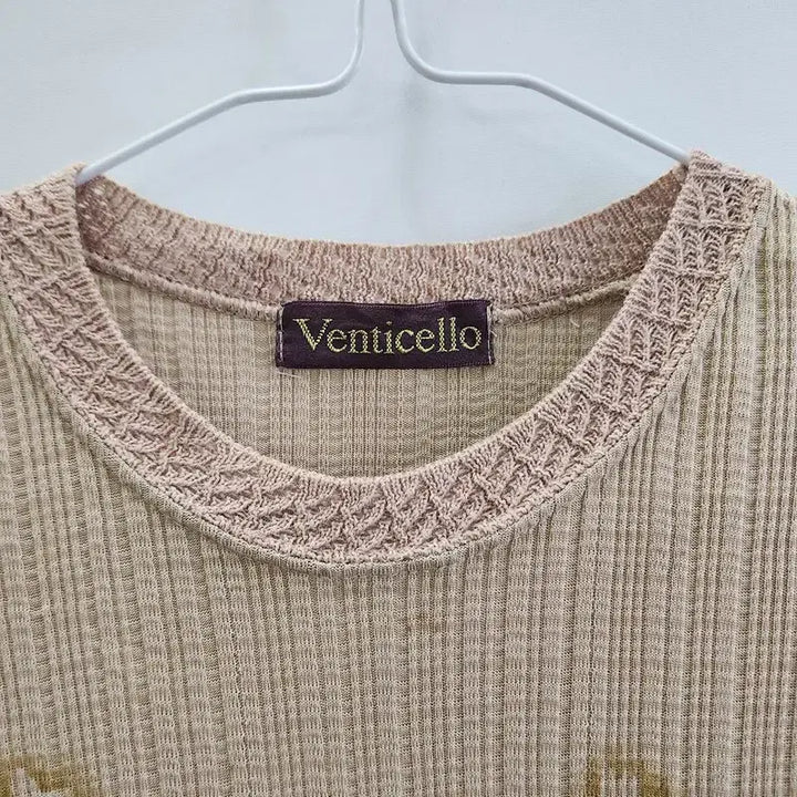 [BUNJANG] Vintage Cottage Stripe Cubic Sleeve Top / 빈티지 모리걸 코티지 입체스트라이프 큐빅 슬리브